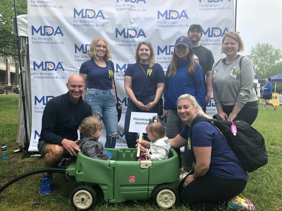 some staff at MDA walk 2018